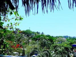 tropische Sayulita-Skyline foto