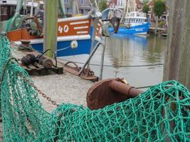 Der Hafen von Neuharlingersiel foto