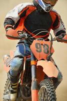 Motocross-Bike-Ansicht foto