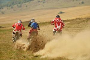 Motocross-Bike-Ansicht foto