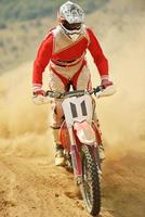 Motocross-Bike-Ansicht foto