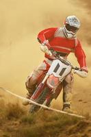 Motocross-Bike-Ansicht foto