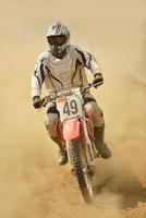 Motocross-Bike-Ansicht foto