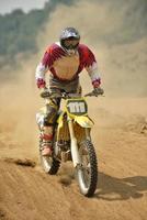 Motocross-Bike-Ansicht foto