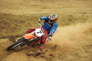 Motocross-Bike-Ansicht foto