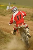 Motocross-Bike-Ansicht foto