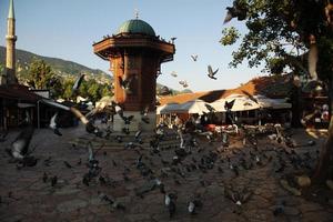 stadt sarajevo in bosnien foto