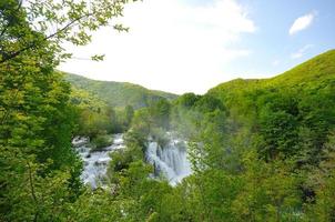 Fluss Wasserfall wild foto