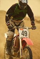 Motocross-Bike-Ansicht foto