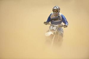 Motocross-Bike-Ansicht foto