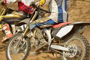 Motocross-Bike-Ansicht foto