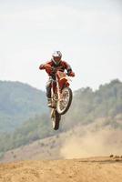 Motocross-Bike-Ansicht foto