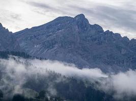 monte croce Kreuzberg in den Dolomiten Badia Valley Panorama foto