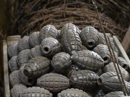 Bombe aus dem ersten Weltkrieg foto