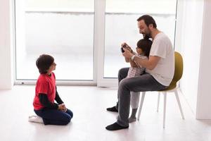 Fotoshooting mit Kindermodels foto