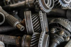 alte Getriebe, Maschinen und Anlagen foto