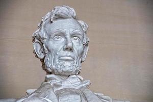 Washington, Usa - 24. Juni 2016 - Lincoln-Statue am Denkmal in Washington, D.C foto