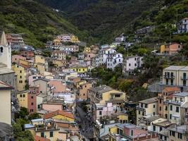 riomaggiore cinque terre malerisches dorf foto