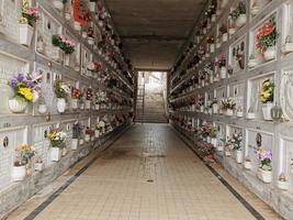 monterosso al mare, italien - juni, 8 2019 - malerisches dorf cinque terre italien alter friedhof foto