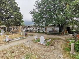 monterosso al mare, italien - juni, 8 2019 - malerisches dorf cinque terre italien alter friedhof foto