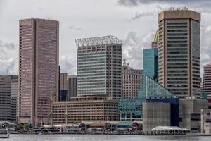 baltimore maryland hafenansicht panorama stadtbild landschaft foto