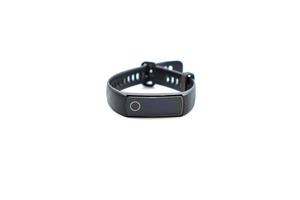 schwarzes digitales Smart-Fitness-Uhrenarmband mit Touchscreen foto