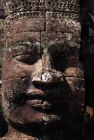 riesiges Gesicht am Bajon Tempel, Angkor, Kambodscha