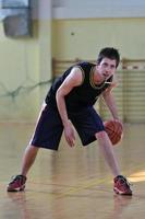 Ansicht Basketballspiel foto