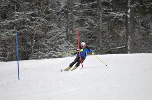 skirennen ansicht foto