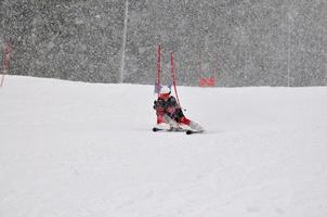 skirennen ansicht foto