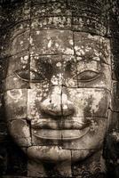 Gesicht des Bajons im alten Khmer-Königreich