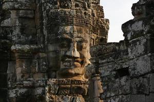 Bajon Tempel von Angkor Thom in Kambodscha foto