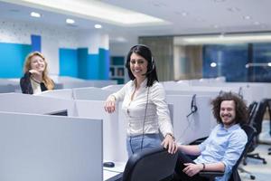 Call-Center-Betreiber foto