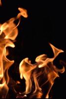 Feuer Flamme Hintergrund foto