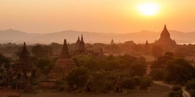 Tempel in Bagan, Myanmar foto