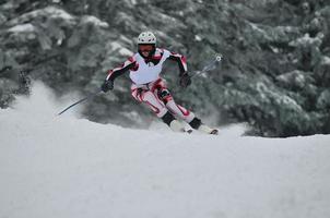 skirennen ansicht foto