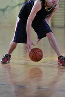 Ansicht Basketballspiel foto