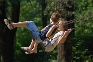 Herausforderung im Park foto