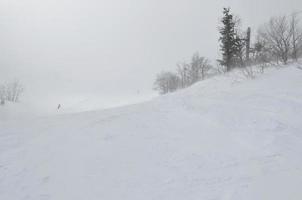 Blick auf die Winterlandschaft foto