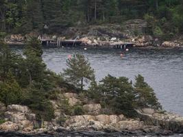 Oslo und der Oslofjord in Norwegen foto