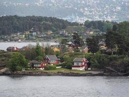 Der Oslofjord in Norwegen foto