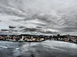 Kreuzfahrt in den Fjorden von Norwegen foto