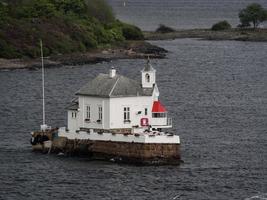 Der Oslofjord in Norwegen foto