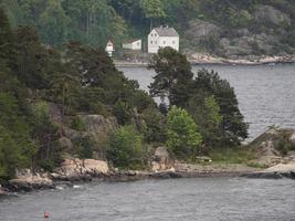 Oslo und der Oslofjord in Norwegen foto