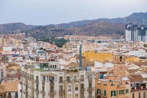 gebäudeansicht in malaga, spanien foto