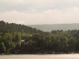 Der Oslofjord in Norwegen foto