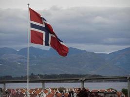 Kreuzfahrt in den Fjorden von Norwegen foto