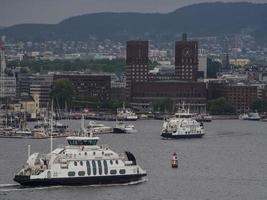 Der Oslofjord in Norwegen foto