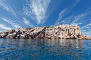 los islotes mexiko espiritu insel santu seelöwenrückzugsort foto