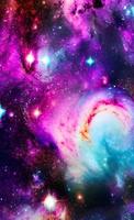 galaxie raum hintergrund universum magie himmel nebel nacht lila kosmos. kosmische Galaxie Tapete blaue Farbe Sternenstaub. blau textur abstrakt galaxie unendlich zukunft dunkel tief licht foto